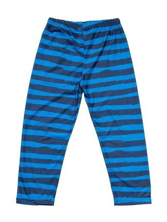 Pijama Infantil Menino Estampa Tigrinho  Tam 1 a 12 anos  Branco e Azul
