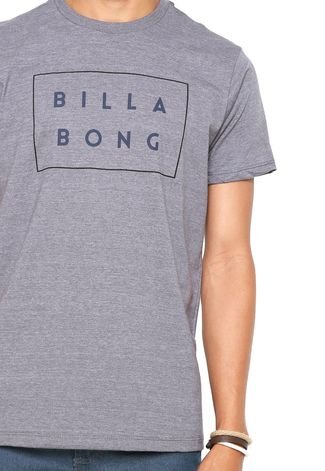 Camiseta Billabong Diecut I Cinza