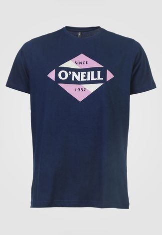 Camiseta O'Neill Estampada Azul-Marinho