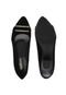 Scarpin DAFITI SHOES Fivela Preto - Marca DAFITI SHOES