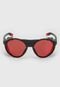 Óculos de Sol Oakley de Sol Clifden Preto/Vermelho - Marca Oakley