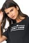 Camiseta Cropped Cavalera I Dont Care Preta - Marca Cavalera