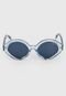 Óculos de Sol Vogue Geométrico Azul - Marca Vogue