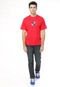 Camiseta Quiksilver Básica Pop Command Vermelha - Marca Quiksilver