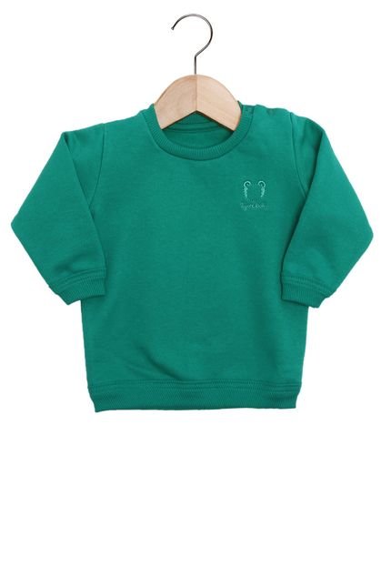 Blusa De Moletom Tigor T. Tigre Menino Verde - Marca Tigor T. Tigre