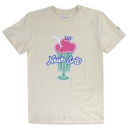 Camiseta New Era Infantil Regular Manga Curta - Marca New Era