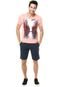 Camiseta Sommer Mini Praia Rosa - Marca Sommer