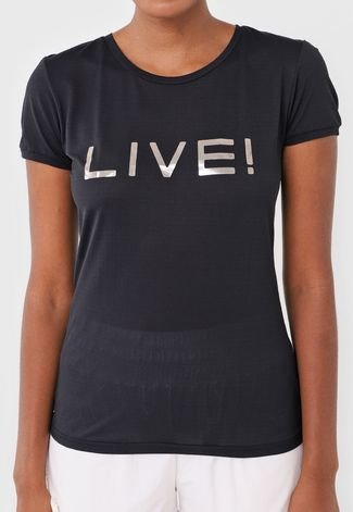 Camiseta Live! Basic Preta - Compre Agora