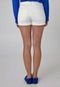 Short Canal Vazados Off-White - Marca Canal