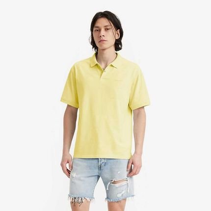 Camisa Polo Levi's® Housemark Amarela - Marca Levis