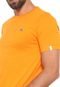 Camiseta Lacoste Lisa Amarela - Marca Lacoste