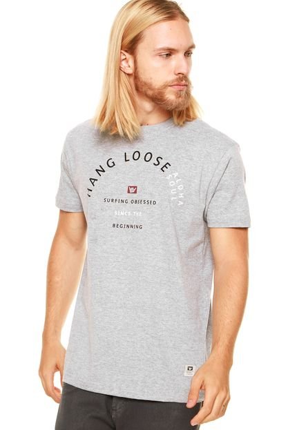 Camiseta Hang Loose Alohasoul Cinza - Marca Hang Loose