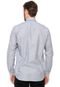 Camisa Lacoste Slim Geométrica Cinza - Marca Lacoste