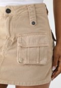 Short-saia Jeans John John Cargo Macedonia Sand Bege - Marca John John