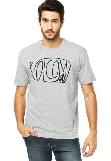 Camiseta Volcom Jimmy Josh Cinza - Marca Volcom