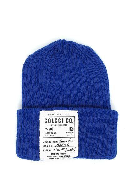 Gorro Colcci Lettering Azul - Marca Colcci