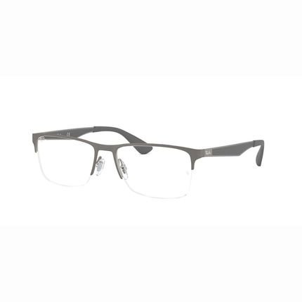 Armação de óculos Ray-Ban RB6335 Cinza - Marca Ray-Ban