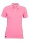 Camisa Polo Wrangler Bordado Rosa - Marca Wrangler