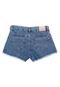 Shorts Jeans Confort Menina 10 ao 16 Azul - Marca Crawling