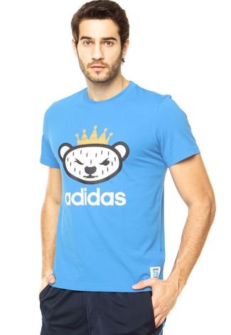 Camiseta adidas Originals NYC Stadium Azul