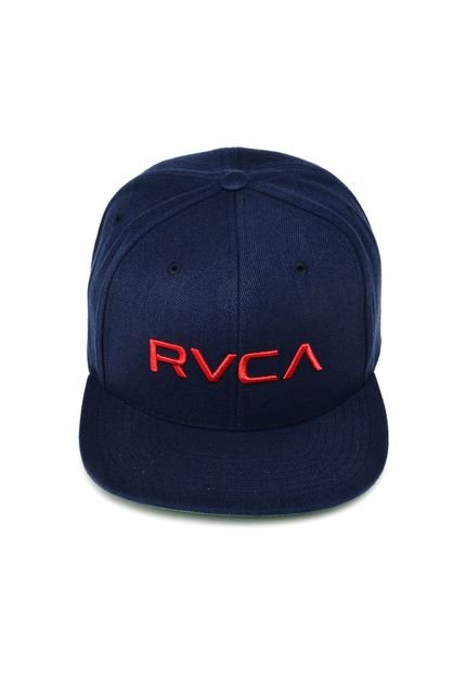 Boné RVCA Snapback Twill III Azul - Marca RVCA