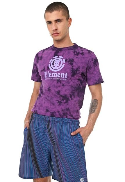 Camiseta Element Purple Rain Roxa - Marca Element
