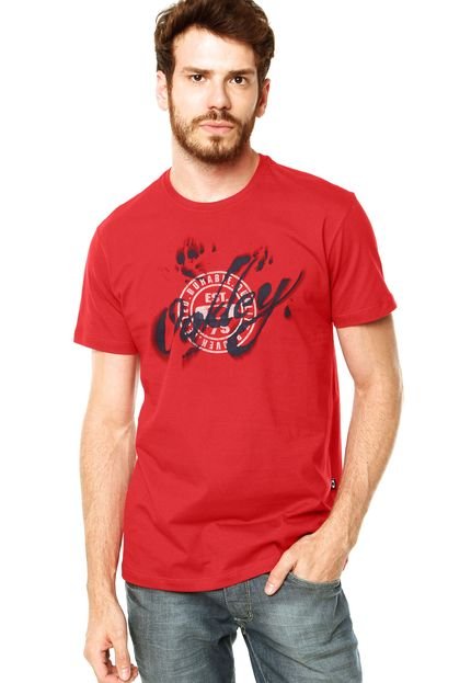Camiseta Oakley Jester Vermelha - Marca Oakley