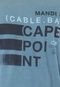 Camiseta Mandi Cape Azul - Marca Mandi