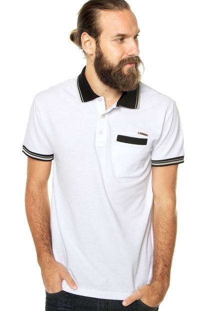 Camisa Polo Sommier Bolso Branca - Marca Sommer