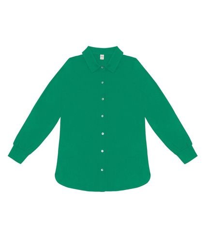 Camisa Feminina Manga Longa Rovitex Verde - Marca Rovitex