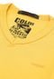 Camiseta Colcci Kids Infantil Lisa Amarela - Marca Colcci Kids