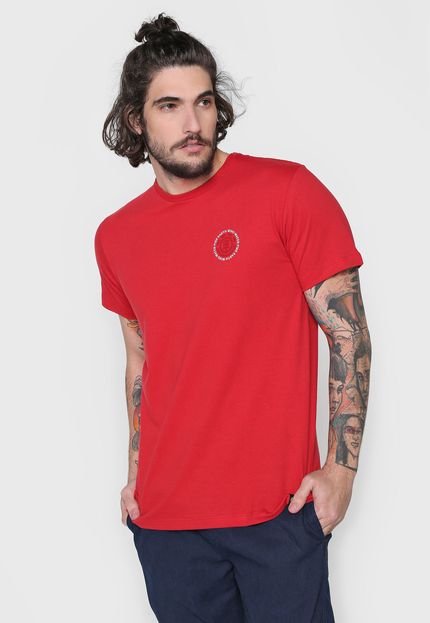 Camiseta Element Seal Bp Vermelha - Marca Element