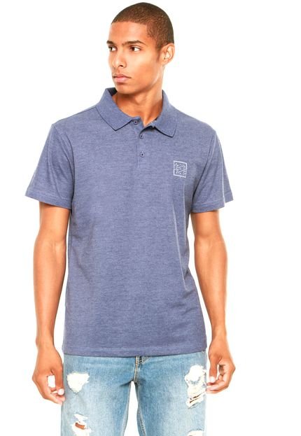Camisa Polo Billabong Block Azul-marinho - Marca Billabong