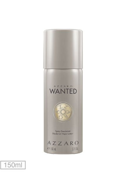 Desodorante Wanted Azzaro150ml - Marca Azzaro