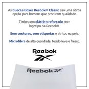 Kit C/10 Cuecas Reebok Boxer Classic Microfibra Sortido - Marca Reebok