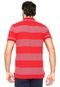 Camisa Polo Tommy Hilfiger Regular Fit Estampada Vermelha - Marca Tommy Hilfiger