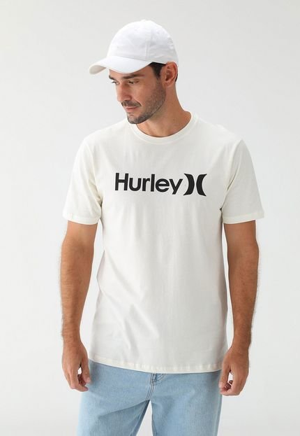 Camiseta Hurley Reta Off White - Marca Hurley