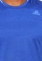 Camiseta Manga Curta adidas Performance Supernova Azul - Marca adidas Performance