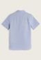 Camisa Infantil GAP Lisa Azul - Marca GAP