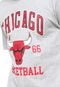 Camiseta NBA Chicago Bulls Cinza - Marca NBA