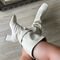 Bota Slouchy Hilary Off White Off-white - Marca Damannu Shoes