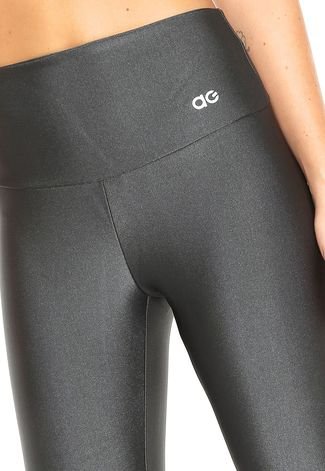 Legging Alto Giro Atlanta Cinza - Compre Agora