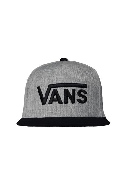 Boné Vans M Drop V Snapback Hat Heather Cinza - Marca Vans