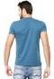 Camiseta Tropical Brasil Slim Estampada Azul - Marca Tropical Brasil