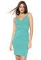 Vestido Colcci Curto Transpassado Verde - Marca Colcci