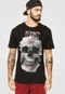 Camiseta Blunt Flowers Skull Preto - Marca Blunt