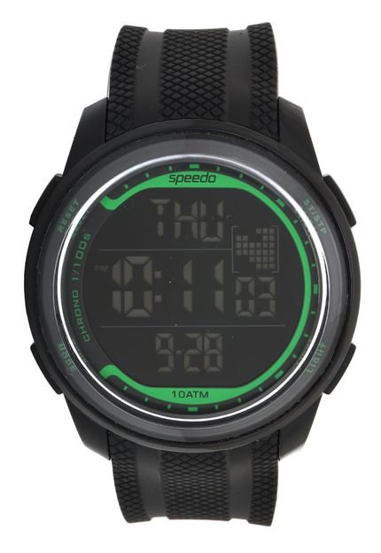 Relógio Speedo 80593G0EVNP3 Preto/Verde - Marca Speedo