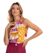 Blusa De Alça Feminina Viscose Khyara Endless Amarelo - Marca Endless