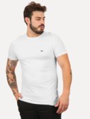 Kit Camisetas Lacoste Masculinas Jersey Pima Cotton Azul Marinho/Branco 2UN - Marca Lacoste