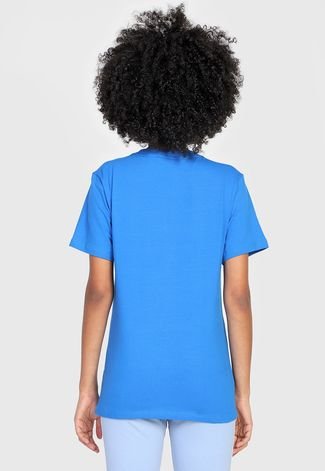 Camiseta adidas Originals Adicolor Classics Trefoil Azul